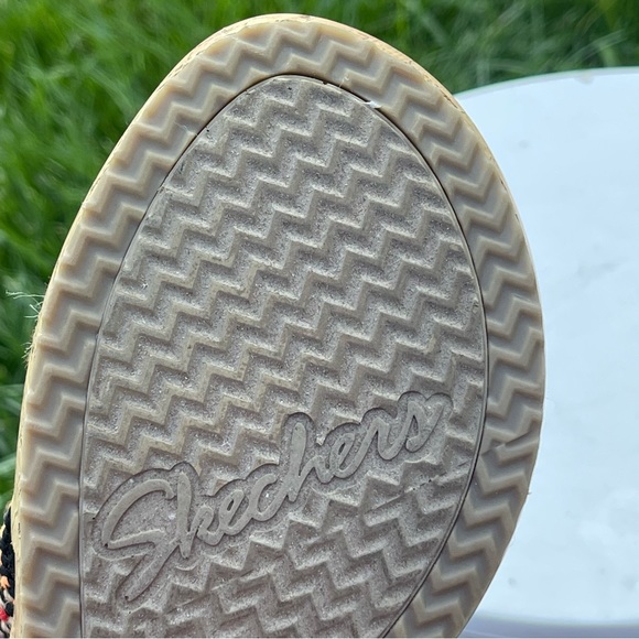 Skechers Wedges Womens 7 Beverlee Delighted Sandals Multicolor 38554 Geometric - Picture 9 of 10